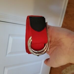 Sale NWT Ralph Lauren 🌻 Red Canvas Belt XL